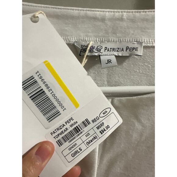 🔥FLASH SALE🔥 Patrizia Pepe White cape cardigan size‎ JR - Picture 4 of 8